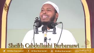 Shan Arimood oo Danteenu Ku Hagaagayso. Sheikh Cabdullaahi Barbaraawi {حفظه الله}