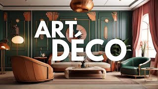 Immerse yourself in Art Deco and discover everything you need to know to make your home special