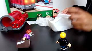 REVIEW  & Unboxing, Subway Red Tunnel x3 Brio & Wooden, train videos