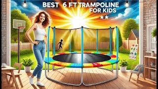 🤸 Happin® 55” Toddler Trampoline Indoor \u0026 Outdoor Playset | Best 6 Ft Trampoline for Kids 🤸