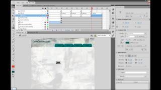 How to Build a Website in Flash CS5? - Part 11