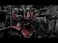 sound demo tama starclassic performer late 90 s drums in transparent red