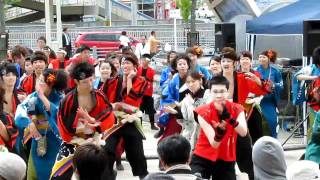 総踊りタイム③「花祭り」（有松村藍流まつり2011）