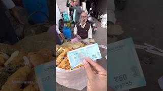 कानपुर का सबसे famous खस्ता चाट 🤩 सिर्फ 35/- रु में संतुष्टि वाला नाश्ता 😱 #shorts #ytshorts