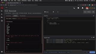 Codewars Reverse Words in Python