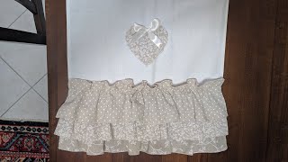 125🎀Runner shabby chic