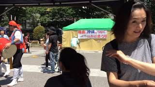 2019/05/25福島駅前「福島と沖縄をつなぐ歌舞団まつり」vol.1