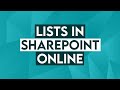 How to Use Lists in Microsoft SharePoint Online - Office 365