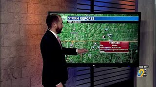 Tornado impacts Minden, Iowa area Monday night