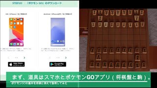 ポケモンGOの基本を将棋に例えて説明します