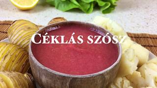 Egyszerű, gyors vegán szósz - Céklás szósz