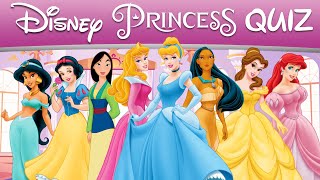 How well do you know about the Disney Princesses? 👸👑 | ULTIMATE DISNEY PRINCESS