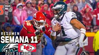 Philadelphia Eagles vs. Kansas City Chiefs | Semana 11 NFL 2023 | NFL Highlights Resumen en español