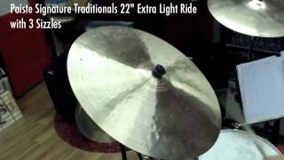 Paiste Signature Traditionals 22\