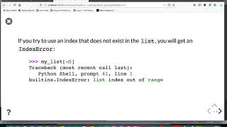 Python 101 (2nd Edition) - Learning About Lists
