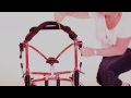 how to use pacific rehab miniwalk gait trainer