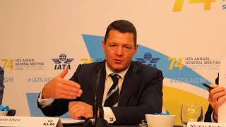 74th IATA AGM - KLM Press Briefing