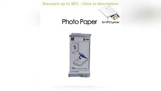 Photo Paper 2x3 Inch Sticky-Backed Photo Paper For HPRT MT53 Pocket Photo Printer