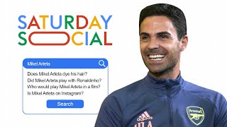 Mikel Arteta Answers the Web's Most Searched Questions About Him | Autocomplete Challenge