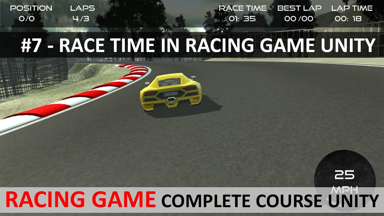 Race Time Unity Car Racing Game 7 Car Racing Game Complete Course