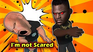 Ngannou Attacks Dana for saying he's Scared