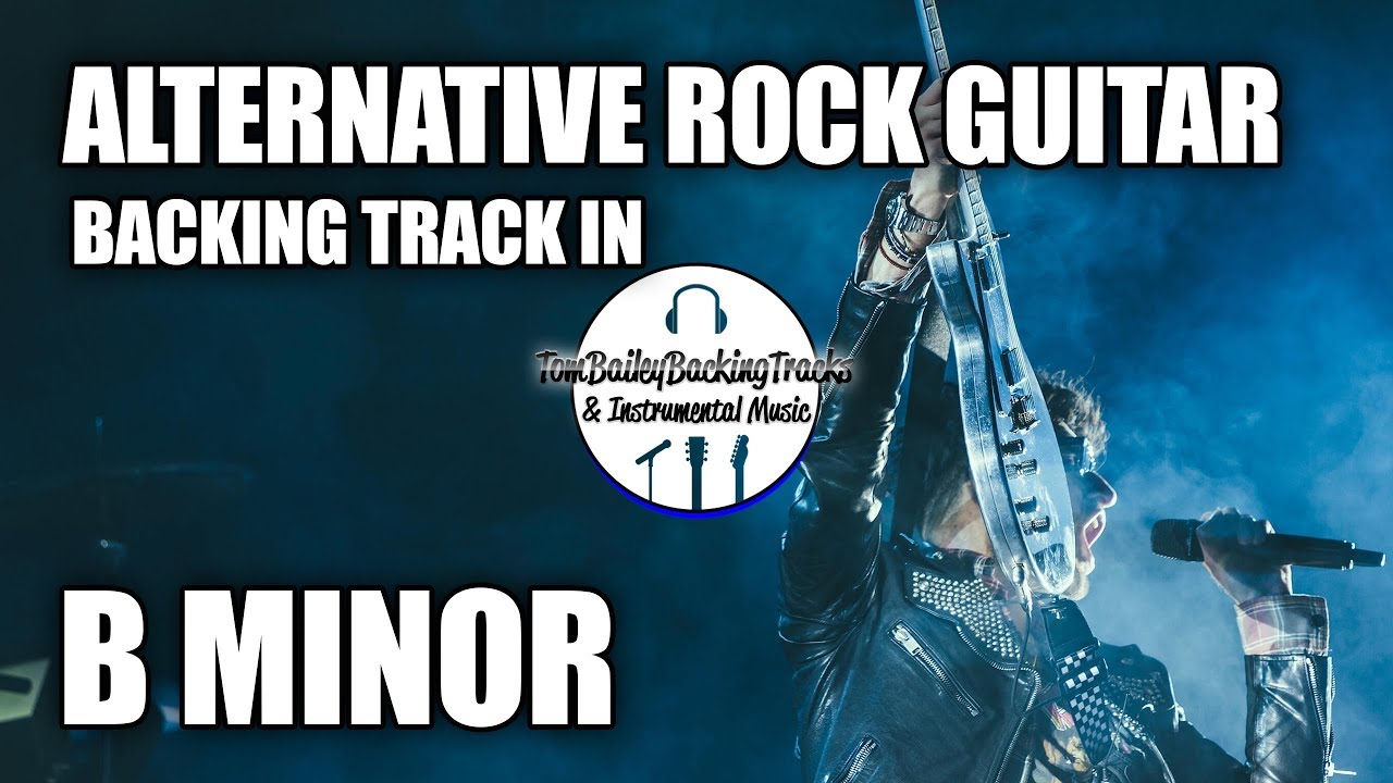 Alternative Rock Guitar Backing Track In B Major (U2 Style) - YouTube