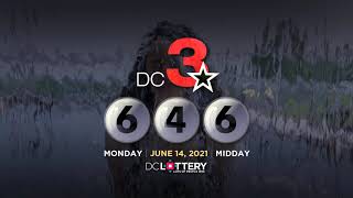 DC LOTTERY Midday 06/14/2021