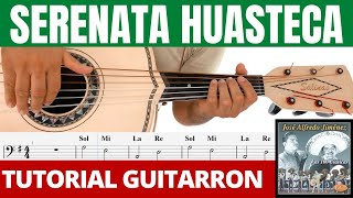 Serenata Huasteca (Guitarrón) José Alfredo Jiménez TUTORIAL con Partitura