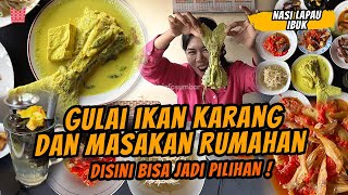 KULINER PADANG I GULAI IKAN KARANG DI LAPAU NASI IBUK BIKIN PENGEN BALIK LAGI