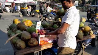 sweet tender coconut| मलई नारळ पानी /coconut water