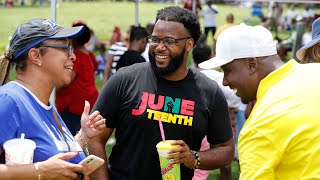 Juneteenth is celebrated in Raleigh, NC