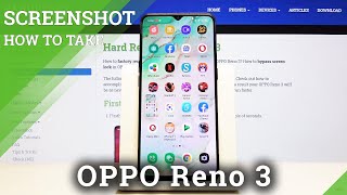 Screenshot OPPO Reno 3 –  Take \u0026 Save Screenshot