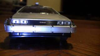 Welly DeLorean Time Machine 1:24 model review ( back to the future )