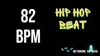 Drum loop - HIP HOP beat - 82 BPM