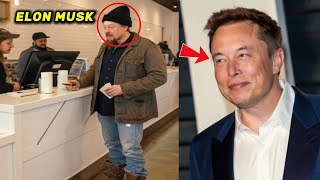 Elon Musk Disguises Himself as Homeless to Test a Café! You Don't Want to Miss the End