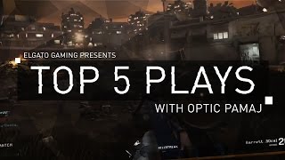 OpTic Pamaj - Top 5 Plays #21 Powered By @Elgatogaming