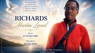 🕊️ Celebration of Life for Martin Lionel Richards | In Loving Memory
