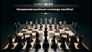 Unexpected positional exchange sacrifice! || Zak vs Nezhmetdinov