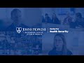 Towards a Healthier Future: Johns Hopkins Center for Health Security