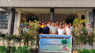 World Environment Day | Wakching Area Union Chümoukrdima _ plantation