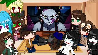 Creepypasta react to Nina’s past as Daki from Demon Slayer | cringe? | short | Xx_Fluffy_Potato_xX