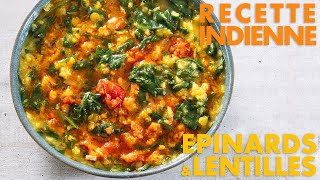 Indian Recipe Dal Lentils With Spinach 𑁍 Pankaj Sharma