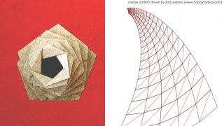 Inkscape Tutorial: Drawing Origami Crease Patterns for Whirlpool Spirals