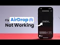 How To Fix Airdrop Not Working On iPhone?