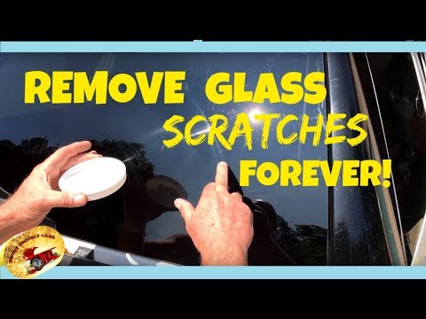 REMOVE BAD SCRATCHES IN GLASS ! PERMANENTLY !!! REMOVE BAD SCRATCHES IN GLASS ! PERMANENTLY !!!