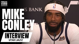 Mike Conley talks "Unreal" Feeling Playing With Rudy Gay Again & Previews Utah Jazz Upcoming Season