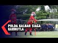 Polda Kalbar Menggelar Apel Gabungan Siaga Karhutla