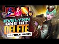 WILD RIFT EVELYNN ONE HIT DELETE  - Full Guide + BEST Build & Runes Setup