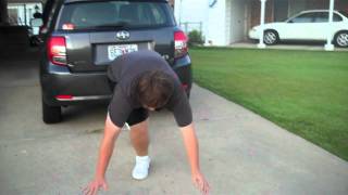 Fat Guy Hand Stand