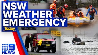 NSW floods: 60,000 people under evacuation orders and warnings | 9 News Australia
